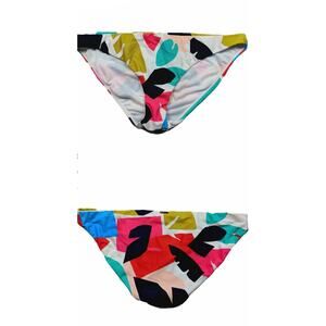 Raisin NWT Lowrider Bikini Bottom Multi Tropical Size XL